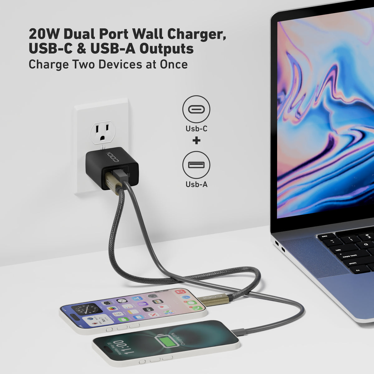 20W Wall Charger by CODi